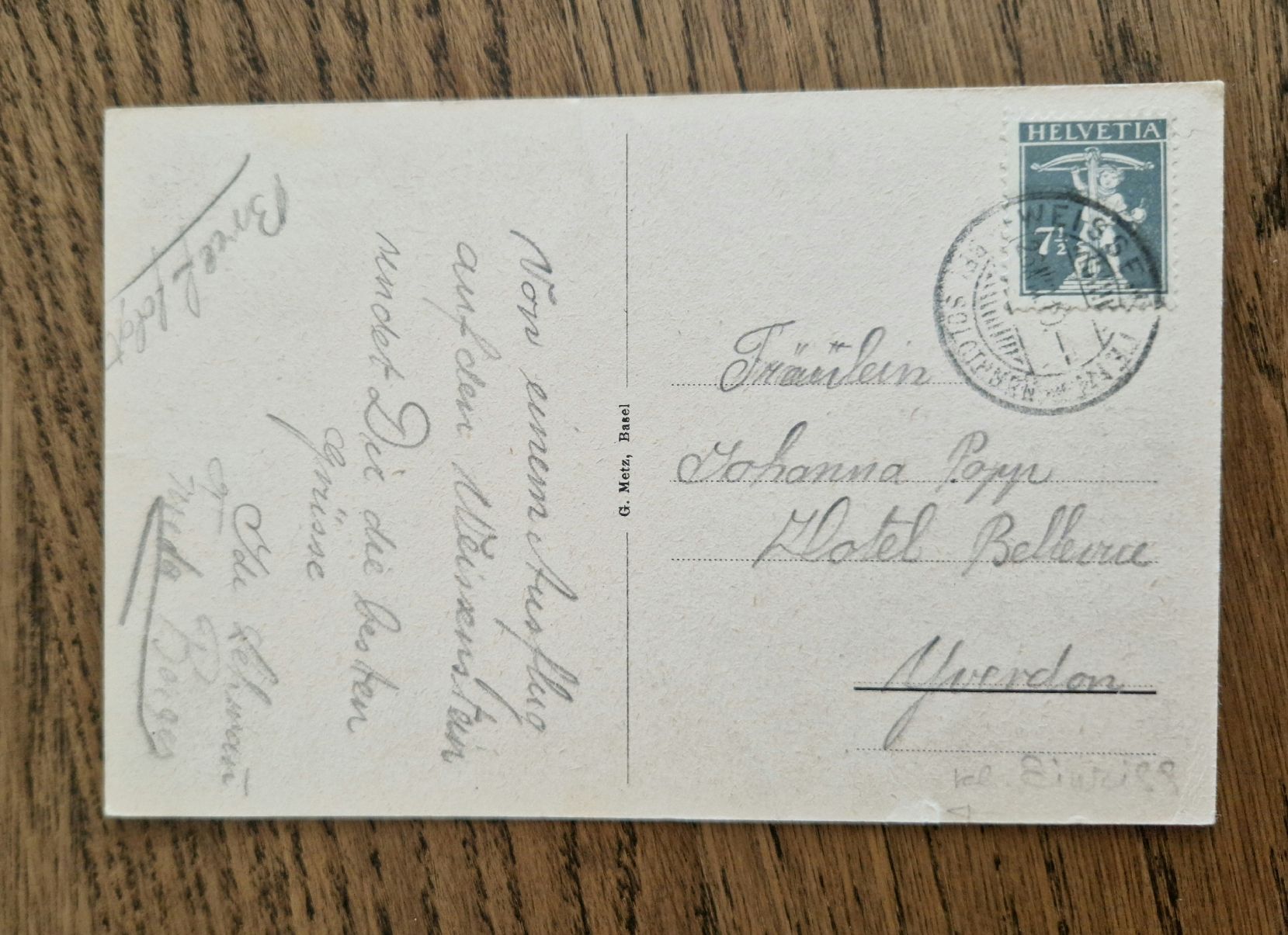 Cartoline postali: Kurhaus Weissenstein 1910 – Usato da Ebikon venduto da Donar50 3