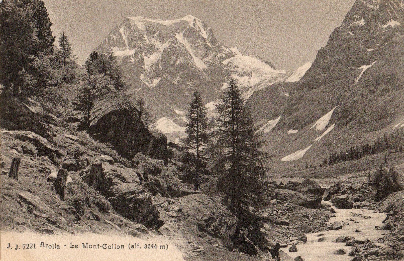 Ansichtskarten: Arolla - Le Mont-Collon – Neu (gemäss Beschreibung) aus Melano von pisonsdro