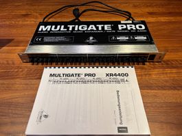 Behringer Multigate Pro XR 4400 Audio Int Quad Expander/Gate