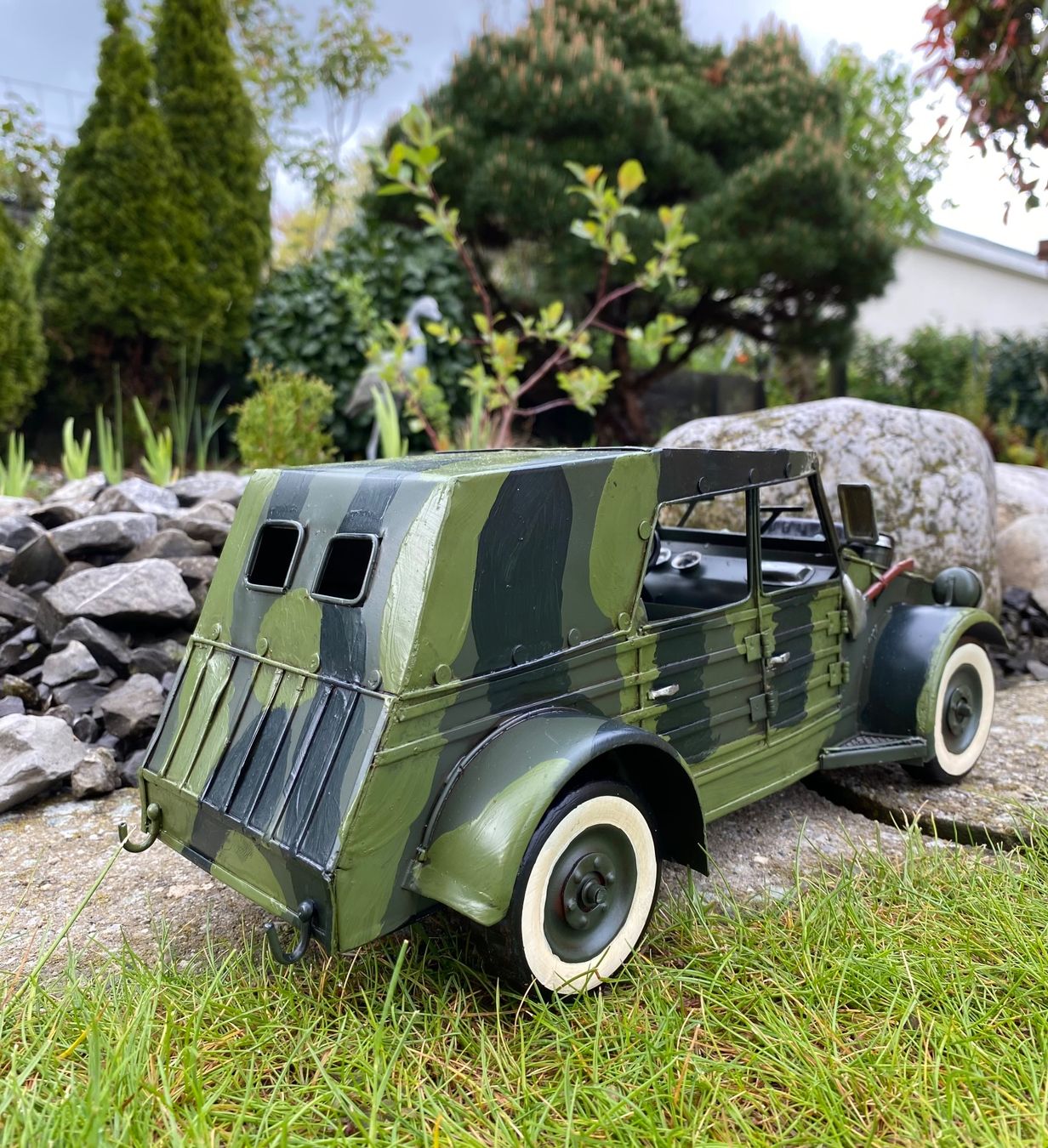 Volkswagen Modellautos: Kübelwagen VW Typ 82 aus Blech – Neu (gemäss Beschreibung) aus Langendorf von Blechfahrzeuge 3