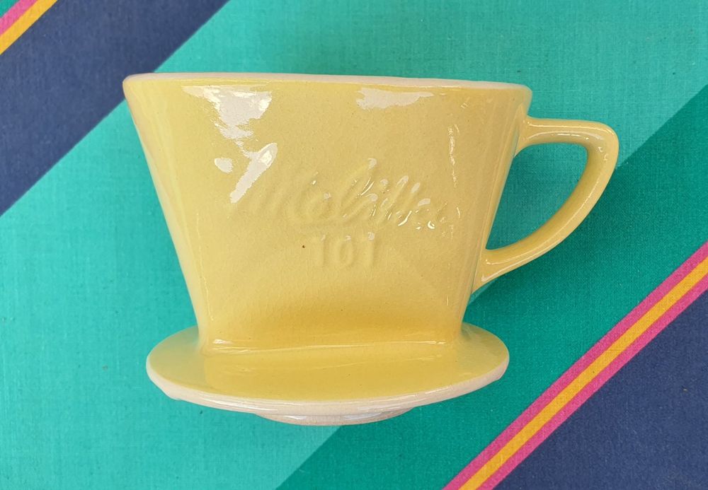 Melitta 101 Kaffeefilter Keramik gelb 3-Loch (Gebraucht) in Neerach für ...