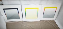 Ursula Brünger – 3 signierte Serigrafien „Weitsicht“