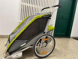 Thule Chariot Cougar 2 Kinder-Veloanhänger inkl. Zubehör