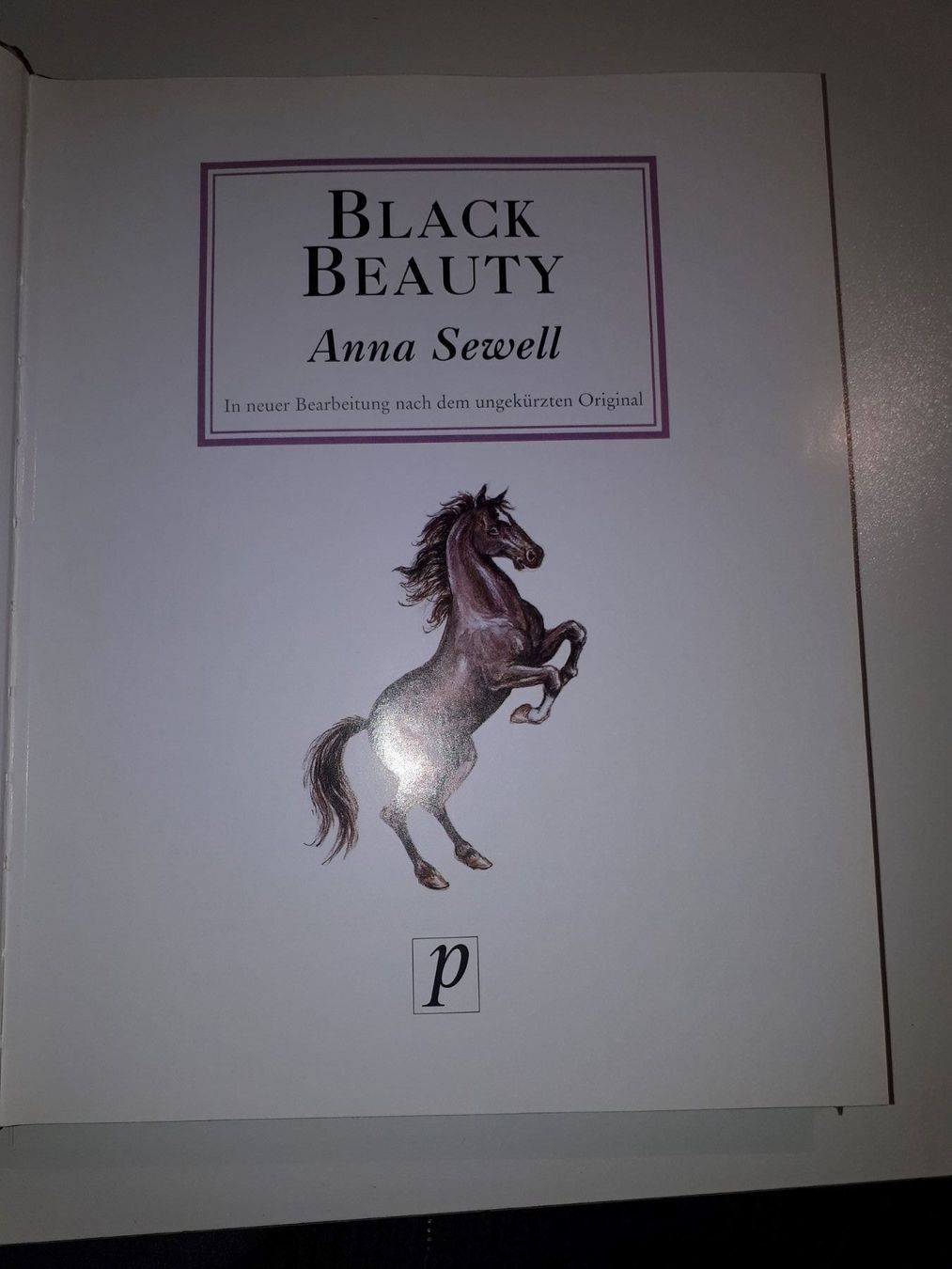 Libri: Kinderbuchklassiker: Black Beauty (deutsch) – Usato da Dietikon venduto da Buchantiqdietikon 2
