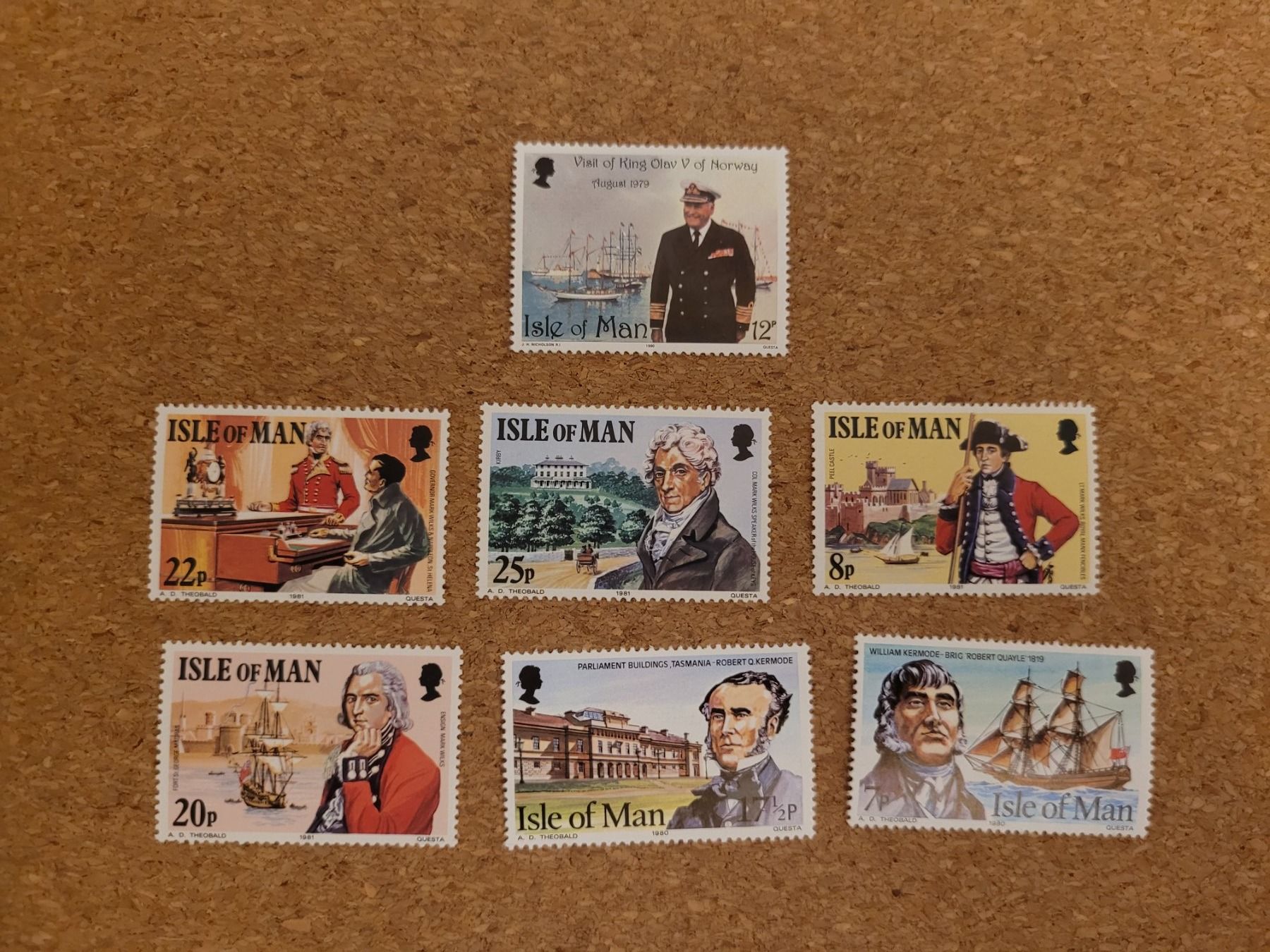 Tutti i francobolli: Marken Isle of Man – Usato da Inwil venduto da Flower2325