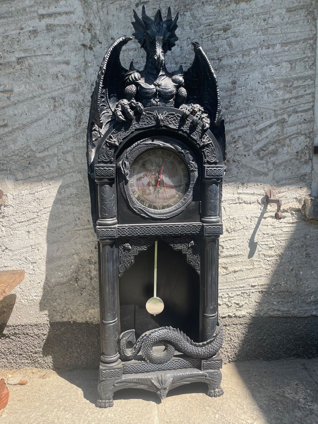 Orologi da terra & Orologi da parete: Gigantic Vintage Dragon Clocks - – Usato da Minusio venduto da Pink222 7
