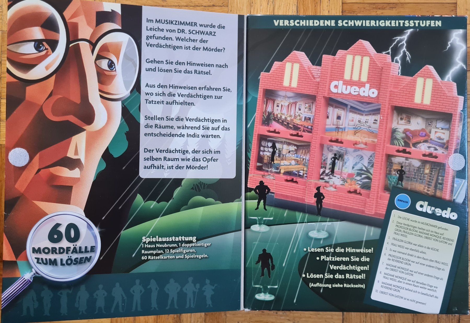 Giochi: Rätselspiel "Cluedo Rätselfälle" – Nuovo e nell'imballaggio originale da Zürich venduto da Desmond01 1