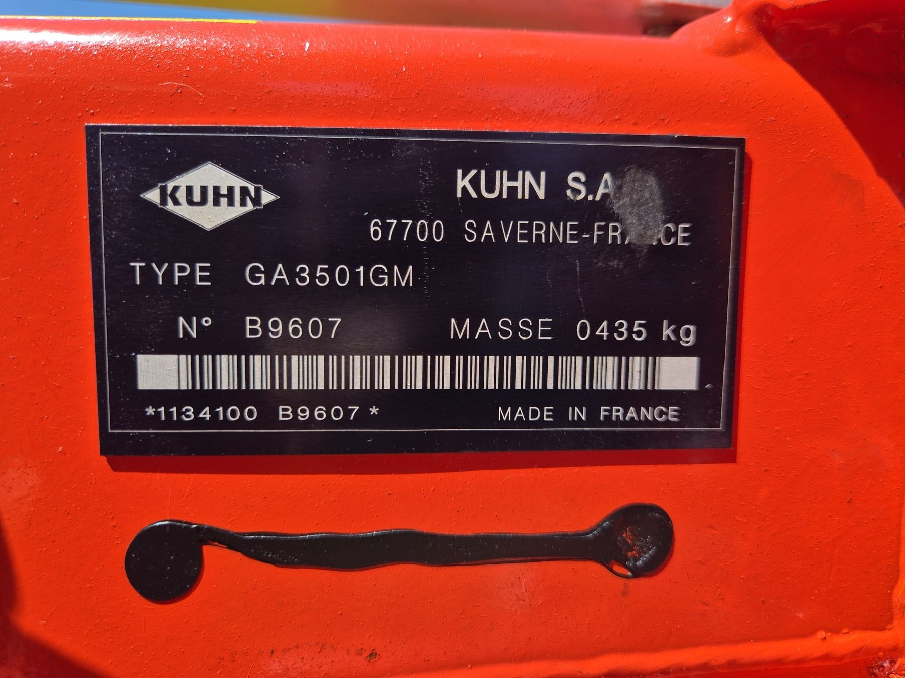 Kuhn Raccolta foraggio grezzo: Kreiselschwader – Usato da Kerns venduto da L3514 3