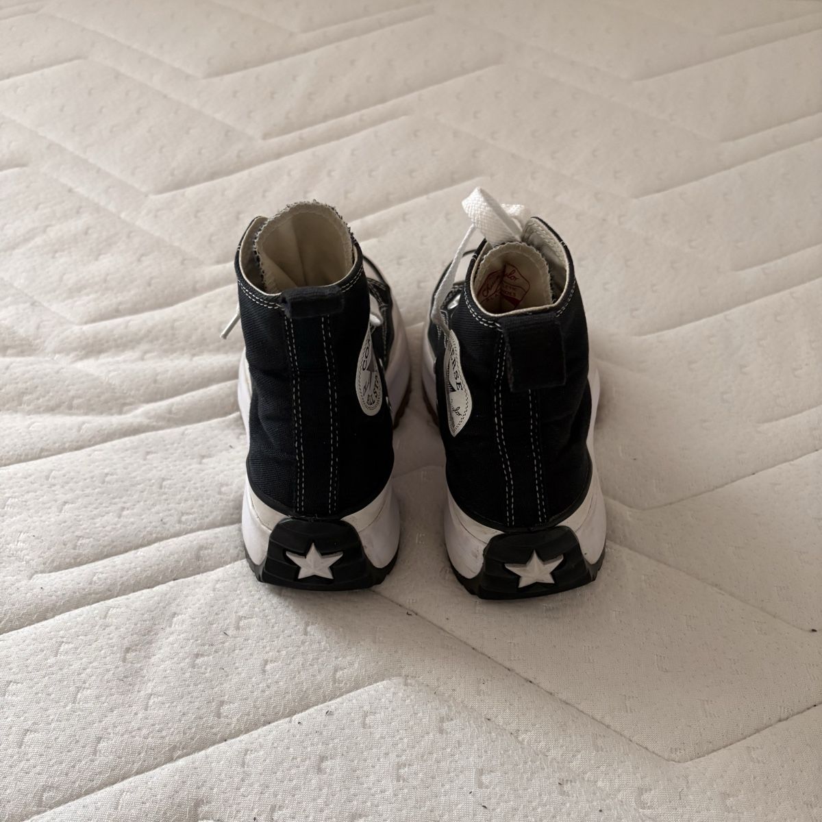 Converse Herrenschuhe: Converse Run Star Hike, Grösse 38, Schwarz-Weiss – Gebraucht aus Brünisried von Livtsukki2ndHand 3