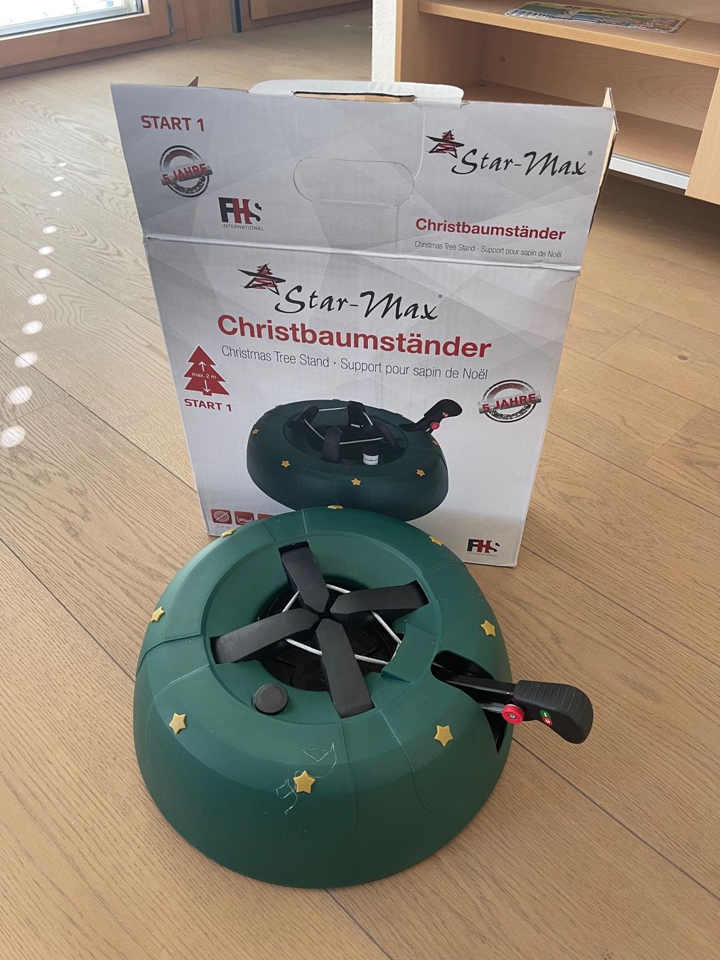 Basi per albero di Natale: Christbaumständer Baumständer Weihnachtsbaumständer Fuss – Usato da Naters venduto da tob_6x2m