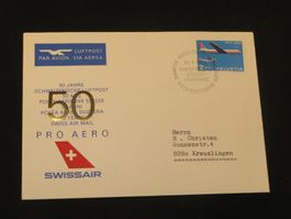 50 Jahre Schweizerische Luftpost 30.04.1969