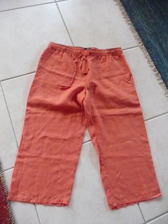 Hose Leinen Peter Hahn Gr. 22, 3/4 Länge