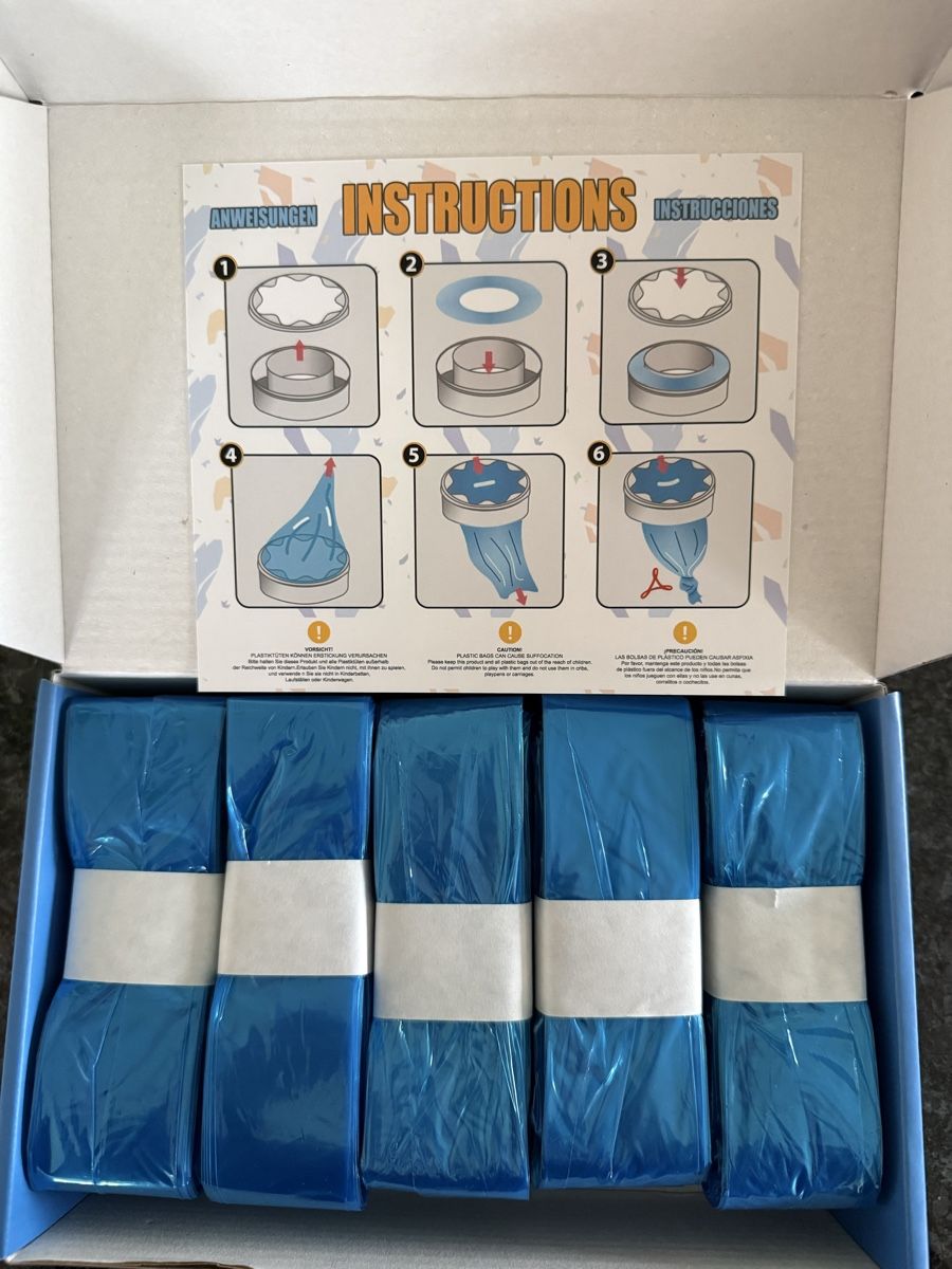 Cestini per rifiuti: Windeleimer Nachfüllbeutel, 10 Stk – Nuovo e nell'imballaggio originale da Olten venduto da smashbox 1