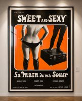 Affiche vintage érotique 70's