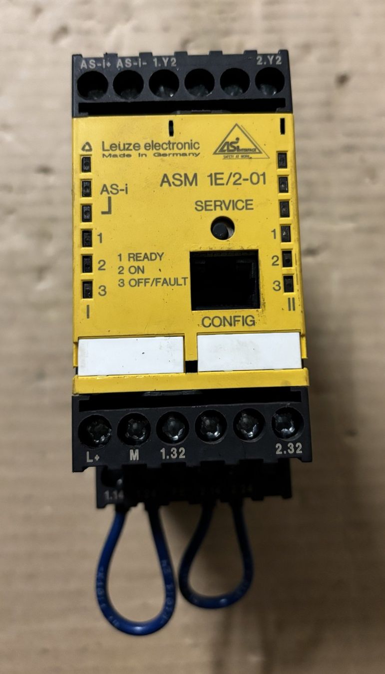 Componenti elettronici: Leuze ASM 1E/2-01 Sicherheitsmodul – Usato da Sins venduto da 3985schluckti