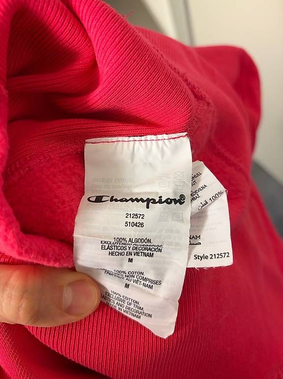 Maglioni & Felpe: hampion Reverse Weave Sweatshirt Pink Grösse M – Usato da Zürich venduto da ncm3010 3