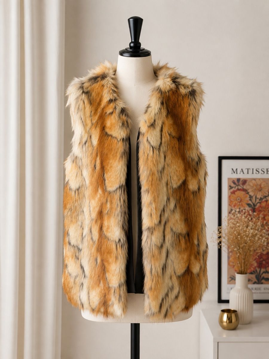 Vero Moda Gilets: Kunstfell Weste, Gr. S – D'occasion à Stallikon par Lilly_90