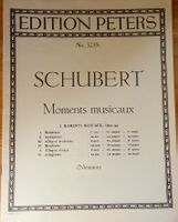 Schubert: Moments Musicaux  (Edition Peters)    No.3235b