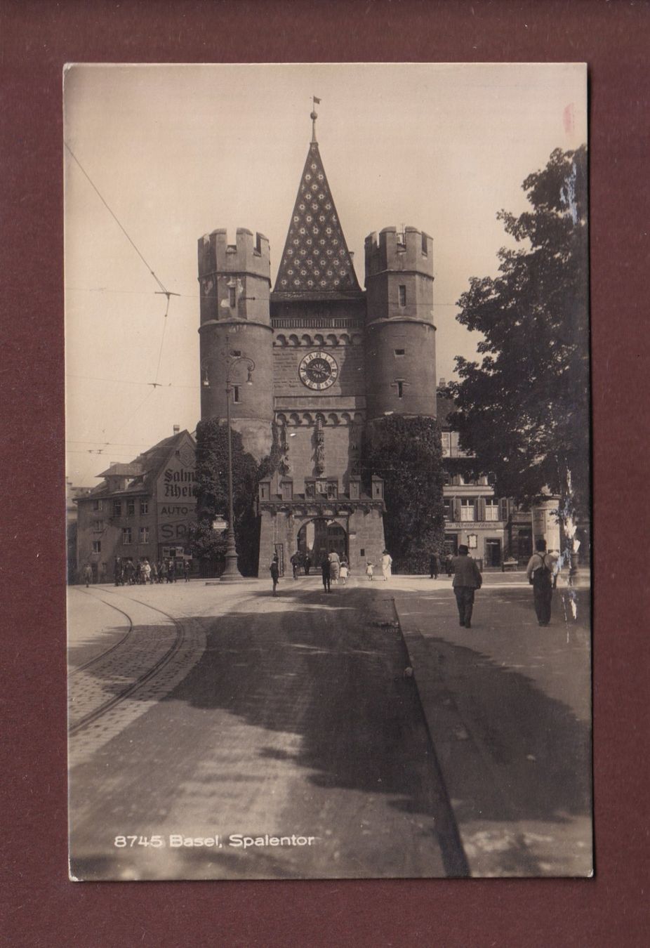 Ansichtskarten: BASEL - Spalentor – Gebraucht aus Pully von nicecards-shop