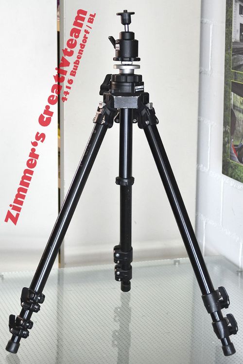 Manfrotto 055 Carbonfaser-Stativ MT055CXPRO4 – 4-teilig Mit Horizontaler Säule Für Profi-Fotografen