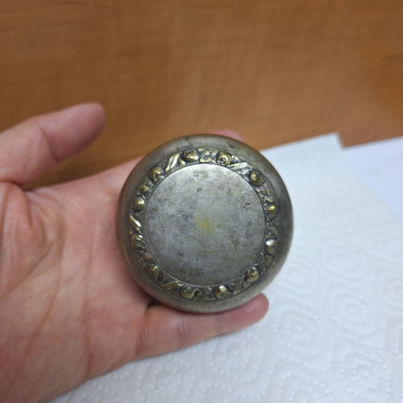 Tutte le decorazioni: Versand möglich. Lorini Milano, antike Dose – Usato da Winterthur venduto da Goldpipau 2