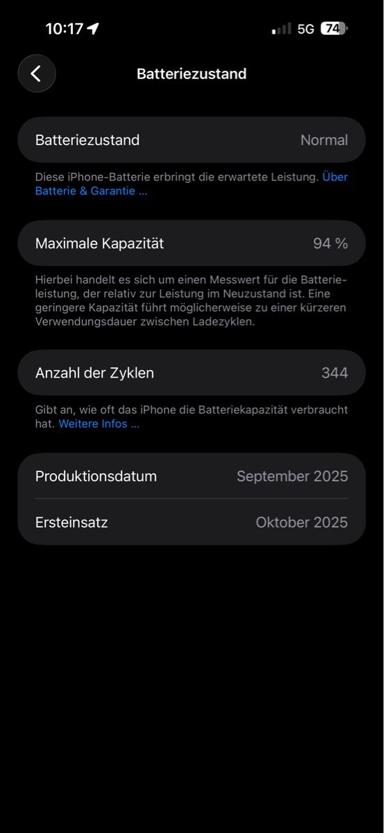 Apple Portables: Iphone 17 Pro Max – D'occasion à Zürich par AlexaP1998 2
