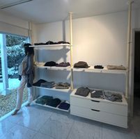 Offenes Kleiderschranksystem (ELVARLI) weiss