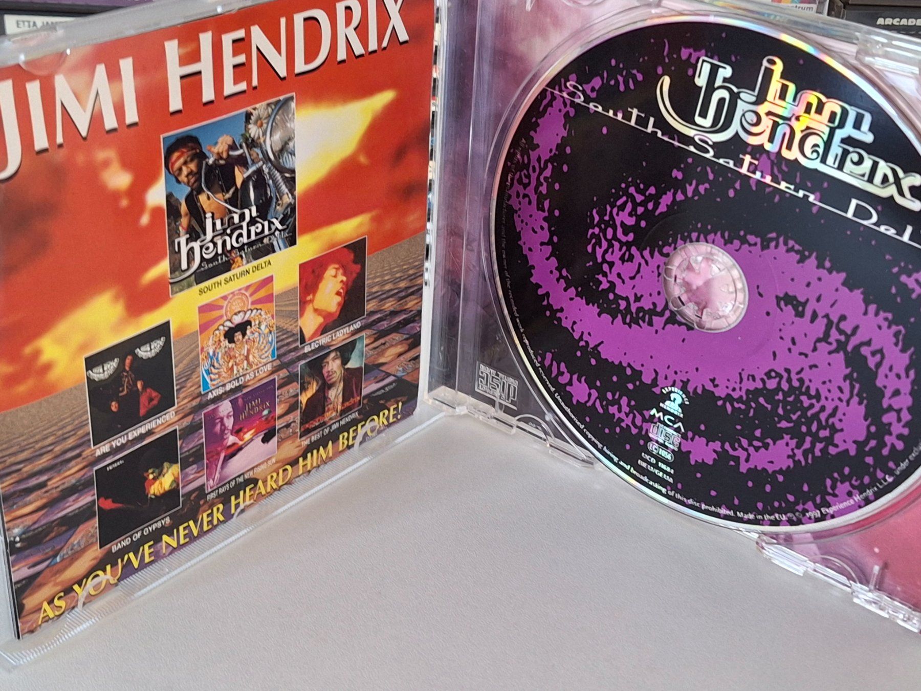 CD: CD Jimi Hendrix -South Saturn Delta – Usato da Aarberg venduto da Jackup1 2