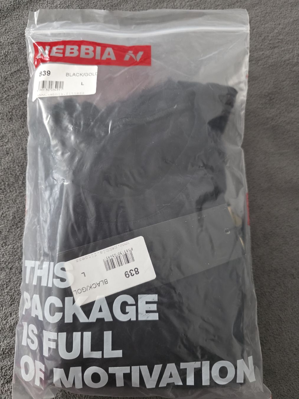 Tops: NEBBIA OBERTEIL LANGARM BLACK GOLD L – Neu und originalverpackt aus Reitnau von cuorematto01 2