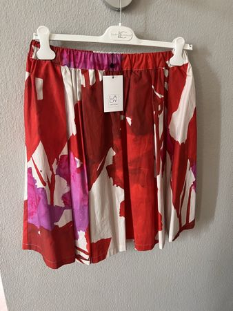 Jupe Lady Cotton, Neu, Gr. 38, rot weiss 