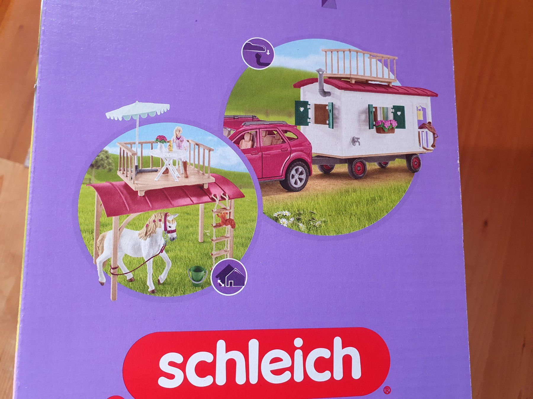 Schleich Giocattoli: Schleich Hors Club Wohnwagen – Nuovo e nell'imballaggio originale da Oftringen venduto da papillon075 1