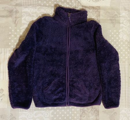 3x Kinder Fleecejacke flauschig warm Gr. M Eur 158/164