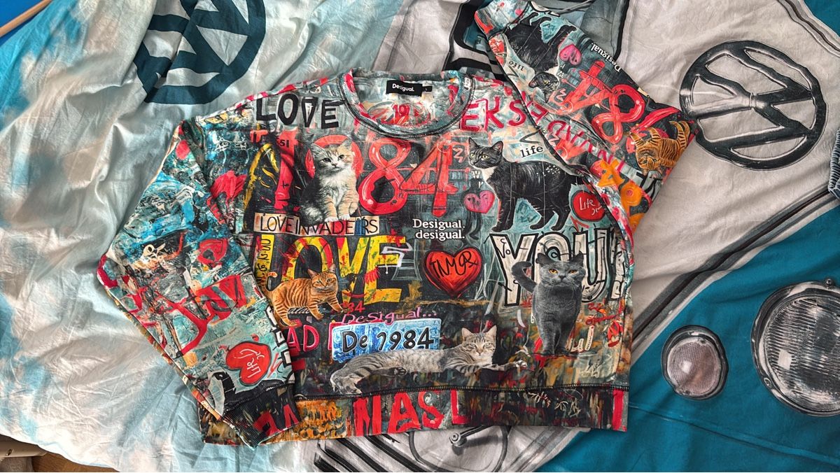 Desigual Maglioni & Felpe: Desigual Pullover bunt – Nuovo e nell'imballaggio originale da Winterthur venduto da gorrion2000