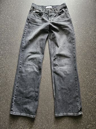 TOPSHOP Jeans Grau antrazit Gr 36 guter Zustand