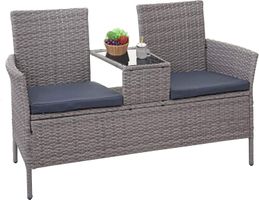 Sitzbank mit Tisch, Gartenbank