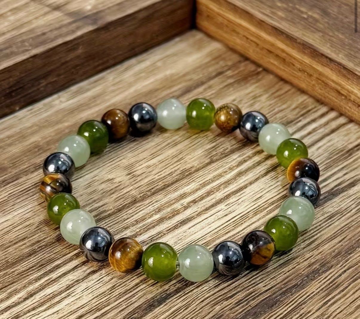 Bracciali & Braccialetti: Armband- Fülle und Wohlstand- Echtstein – Nuovo e nell'imballaggio originale da Teufenthal AG venduto da MeineSchatztruhe