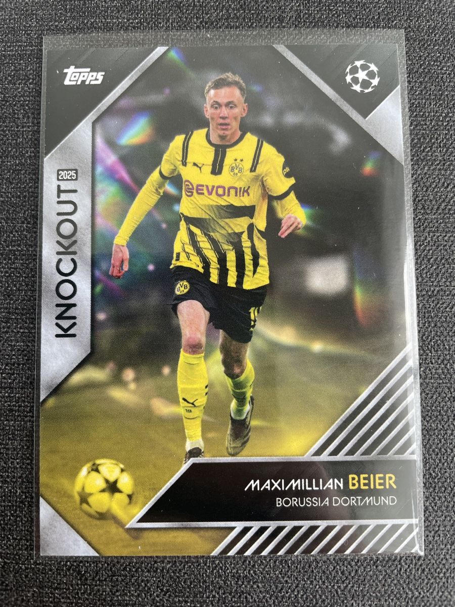 Topps Carte collezionabili: Topps Knockout Maximillian Beier BVB 09 Borussia Dortmund – Nuovo (secondo la descrizione) da Burgdorf venduto da Sports_Cards_3400