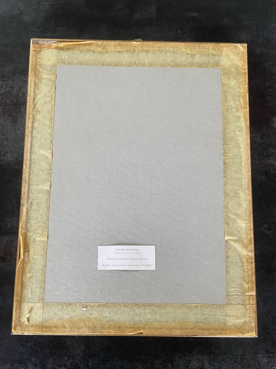 Dipinti: Tableau Ancien Tissu Persan – Usato da Vallamand venduto da Bricbracbroc82 4