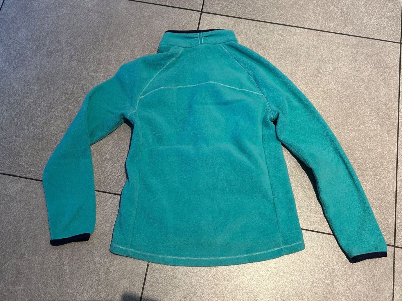 Decathlon Jacken & Mäntel: Veste fleece vert turquoise Quechua gr. 140 – Gebraucht aus Arbedo von nadia1973 2