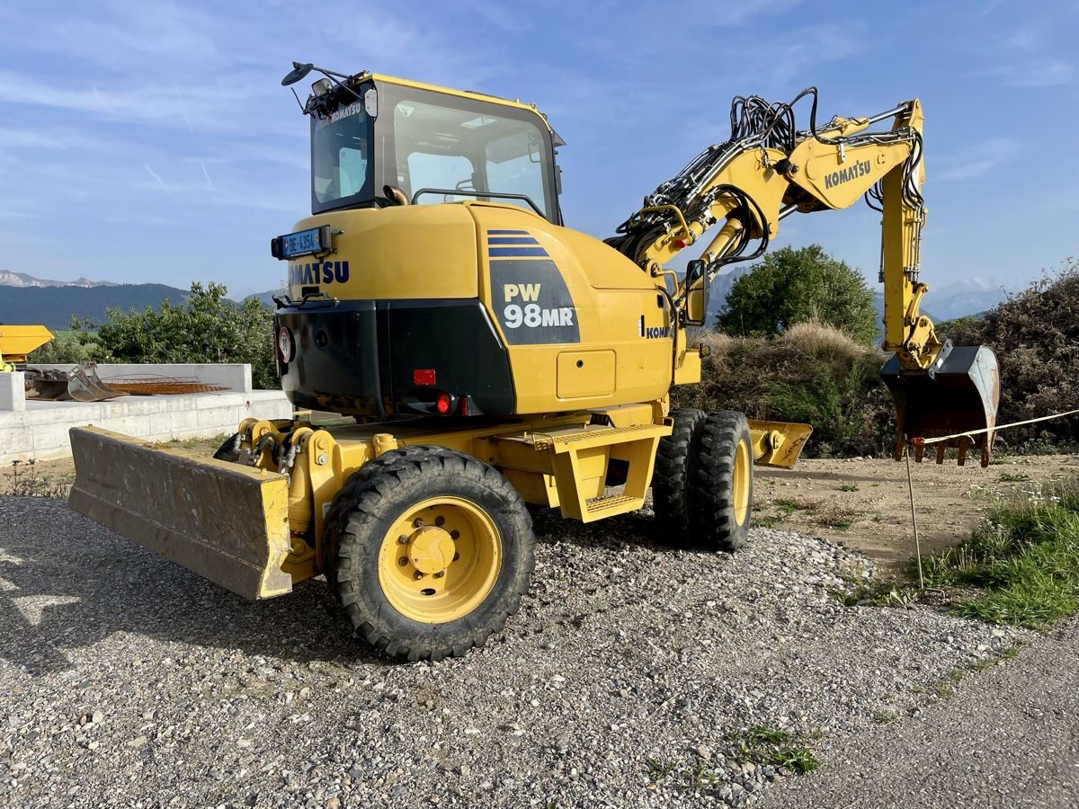 Komatsu Bagger: Komatsu PW98MR-8  – Gebraucht aus Boltigen von chrigel89 3