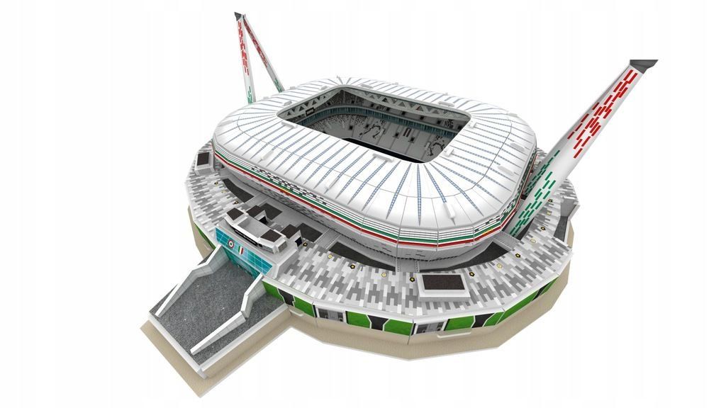Puzzles: Juventus Turin Stadion 3D-Puzzle – Neu und originalverpackt aus Wil SG von Football-Legends 2