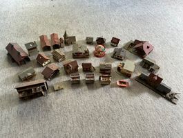 Antike Sammlung Modellhaus-Bauten-Diorama