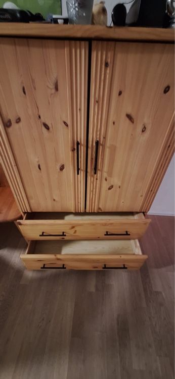 TV Ecktisch, HiFi Eckschrank, Rustikal Unikat, Massivholz, Vintage,Schrank Tisch Höhe: 50 Cm Breite: 90 Cm Tiefe: 45 Cm