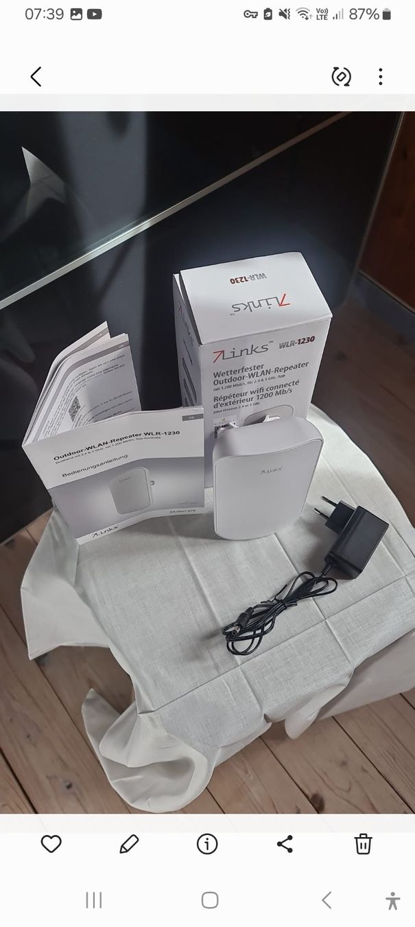 Amplificatori: WLAN Verstärker  Outdoor – Nuovo (secondo la descrizione) da Hunzenschwil venduto da Bangeli 1