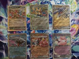 Pokémon Karten Set Hydreigon EX Zacian EX Garchomp EX