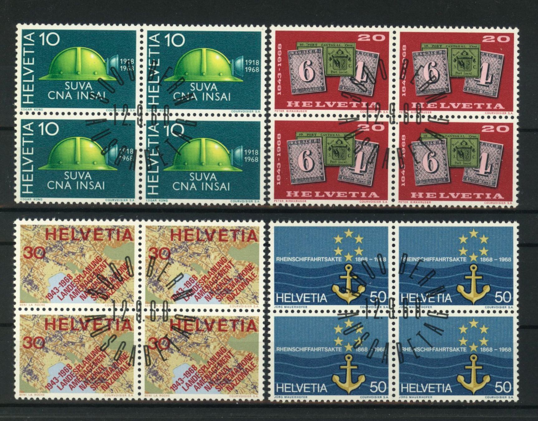 Tutti i francobolli: 1968, Sonderpostmarken II, ET – Usato da Willisau venduto da Vollstempel