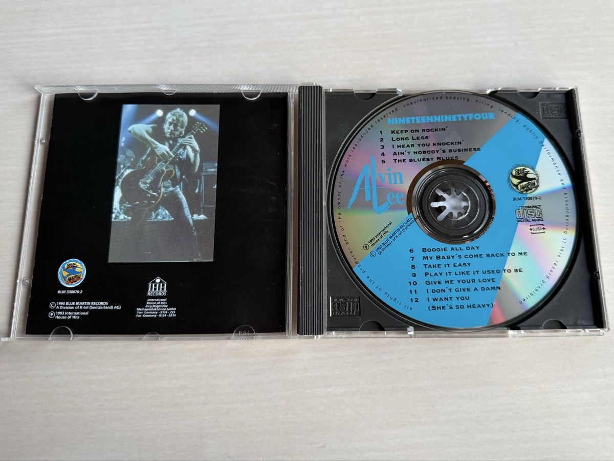 CD: Alvin Lee - Nineteen Ninety Four – Usato da Oberried Brienz venduto da Chyara 2