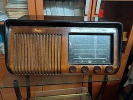 Radio epoca in legno Unda mod. Quadriunda 54