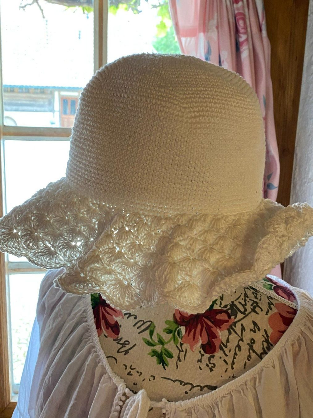 Copricapi, berretti & cappellini: DAMEN SOMMERHUT-VINTAGE-EINZELSTÜCK – Nuovo e nell'imballaggio originale da Meienried venduto da ManuelaBoutique 2