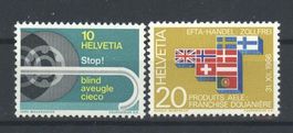1967, Werbe- und Gedenkmarken ** (2)
